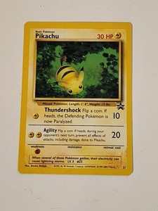 Pikachu Black Star Promo 27 | eBay