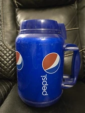Pepsi 64 Oz  Insulated Jumbo Large Travel Mug Jug Whirley USA  Jumbo