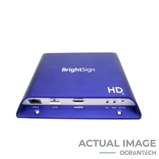 Brightsign HD224 Digital Signage Media Player HDMI 4K NO AC Adapter Tested