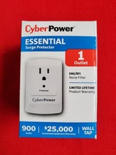 Cyber Power Essential Surge Protector Model CSB100W NEW