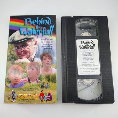 Behind the Waterfall VHS 1995 Family Drama Feature Films for Families