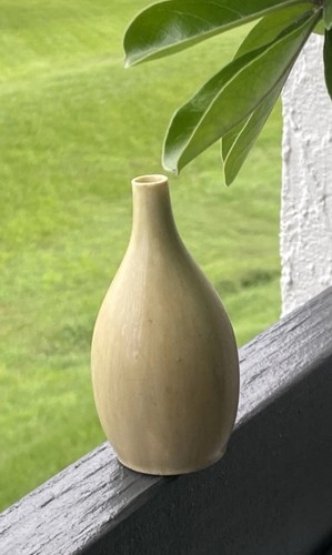 Rörstrand Carl Harry Stålhane Miniature Stoneware Cabinet Vase SXH 1950’s - Picture 13 of 14