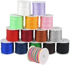 600 Yards of Flexible Nylon String - Ideal for Kumihimo Bracelets