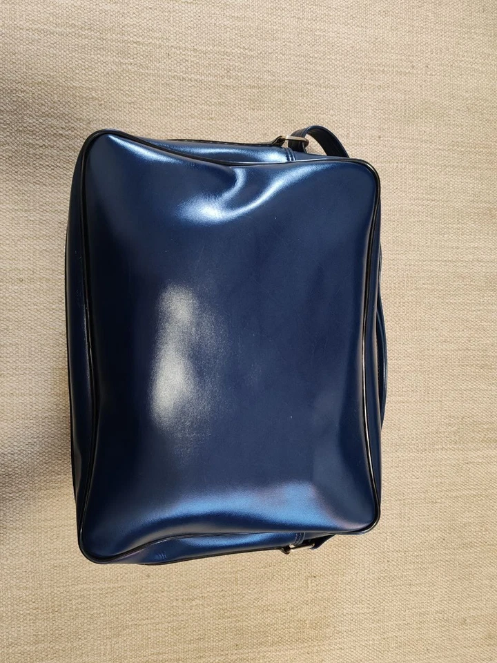 Bolso de Hombro Vintage Eston74 Campeonato de Europa Yugoslavia Azul PVC Foto 3 de 4