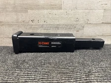 CURT 45790 Trailer Hitch Receiver Adapter, 1-1/4 to 2" 10-In Extension, 350 lbs