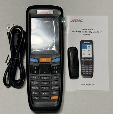 2D Wireless Barcode Inventory Scanner, JRHC 1D Data Collector S-6606T