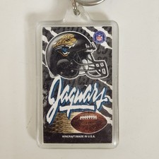 Jacksonville Jaguars Acrylic Keychain Keyring NFL Football New Officially Lic
