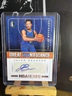 2018-19 Panini NBA Hoops - Great Significance Jalen Brunson AUTO #GS-JB (AU, RC)