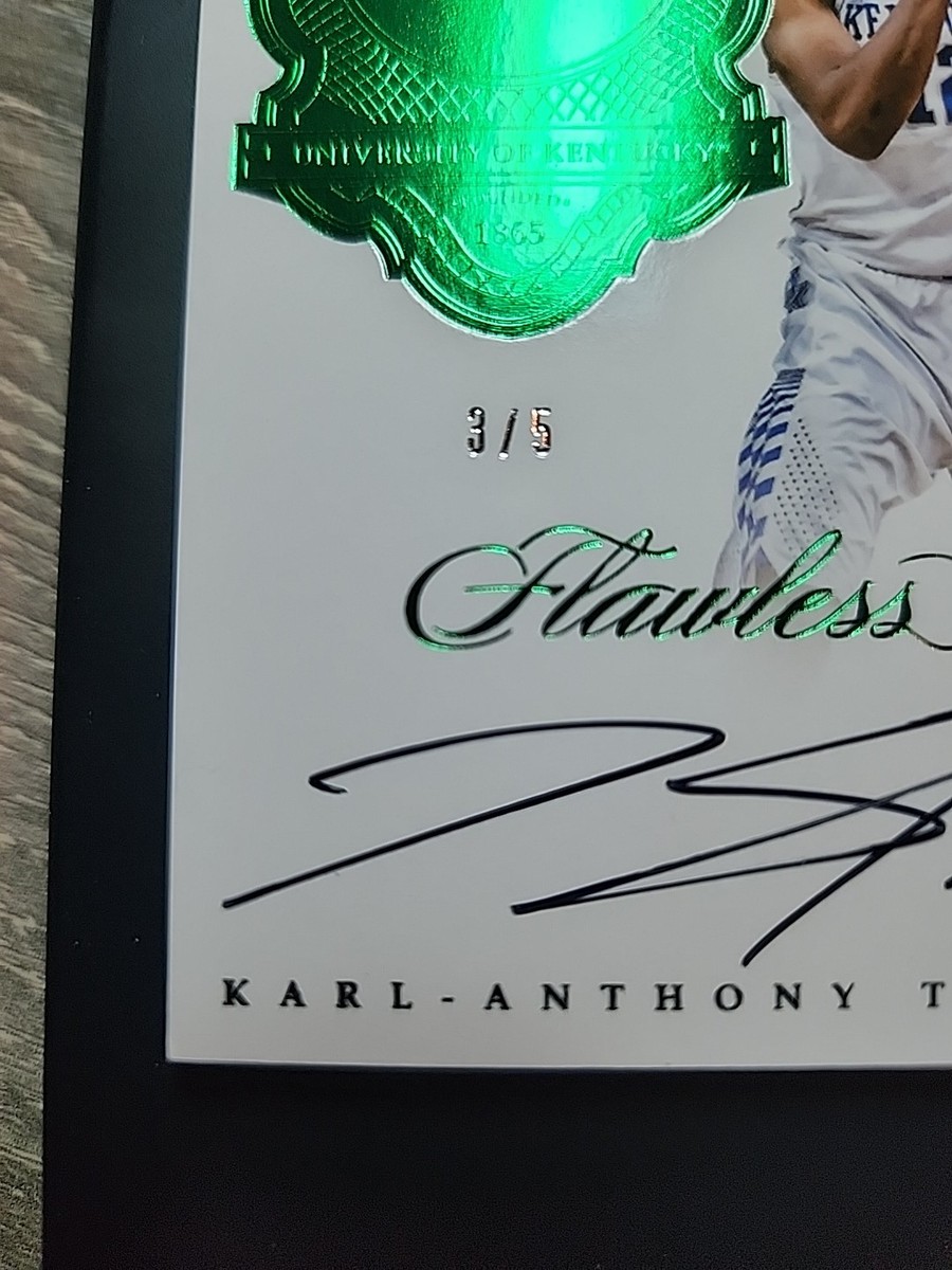 panini FLAWLESS Karl-Anthony Towns 良部 Karl Anthony Towns 2016-17 Panini Flawless Encased #88