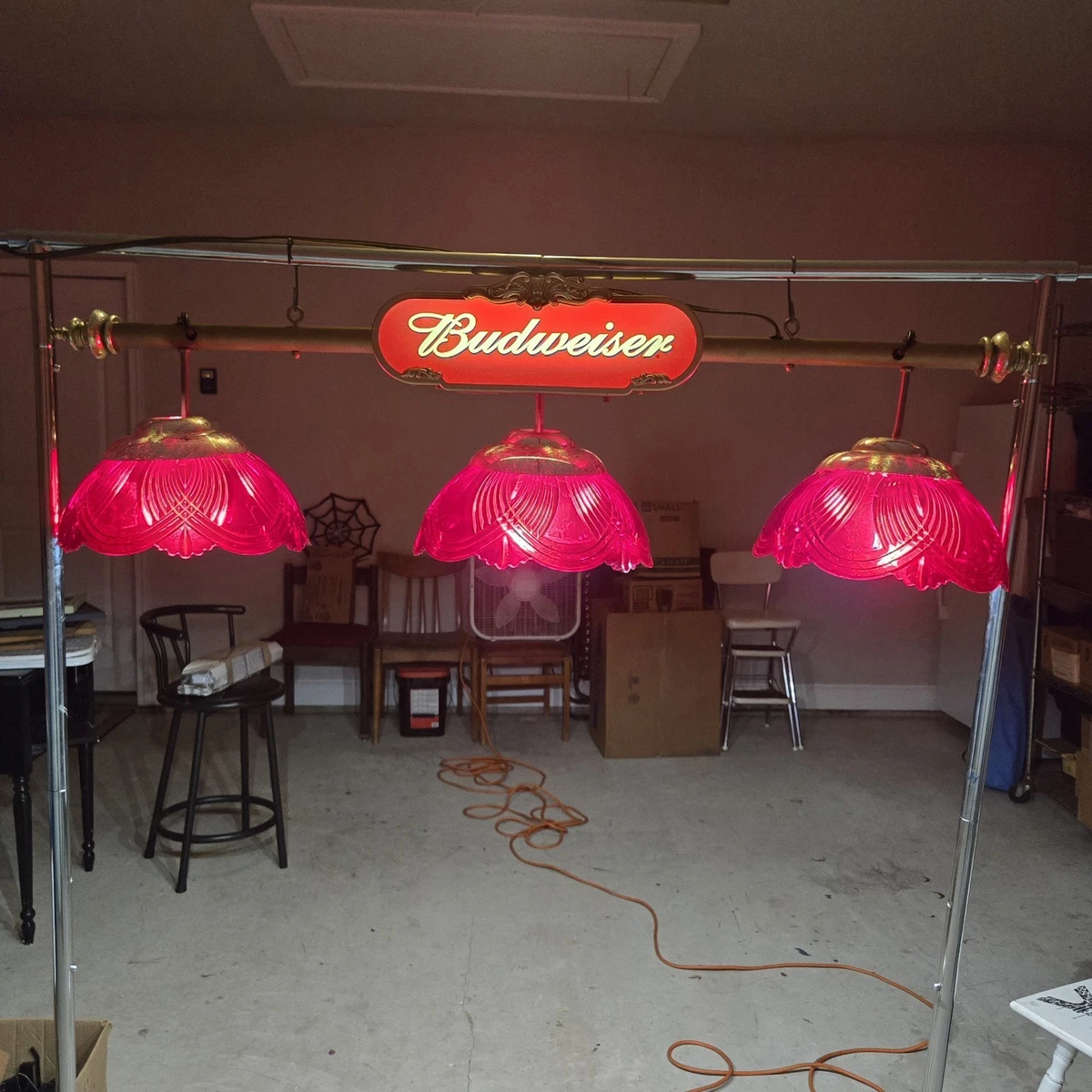 budweiser billiard light | eBay