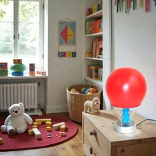 Dekoleuchte Tischleuchte - Heißluftballon Empur Kinderleuchte mit drehendem Bär 