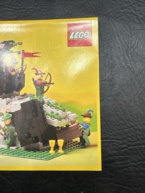 CRISPY Vintage LEGO 6066 Camouflaged Outpost Forestmen Original Instruction Book