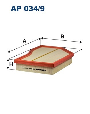 AP 034/9 FILTRON Air Filter for Mercedes Benz