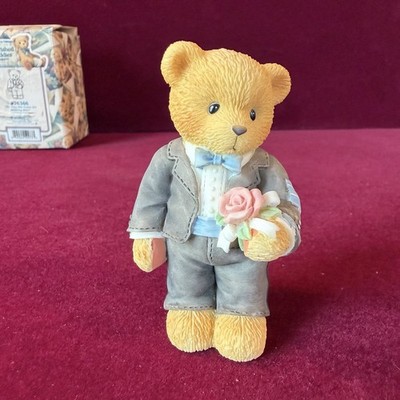 Cherished Teddies  The Time Has Come For Wedding Bliss  Groomsmen Figurine 76366