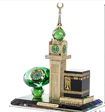 Reloj Mezquita Cristal Decoración Ramadán Musulmán Nuevo Precio Por 1