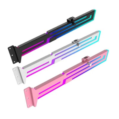 ARGB 5V 3PIN adjustable height ARGB AURA SYNC computer  graphics card bracket