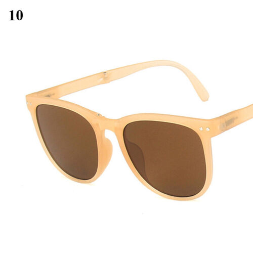 Foldable Oversized Black Flat Top Large Sunglasses Women Ladies UV400 * ♢ - Bild 22 von 25