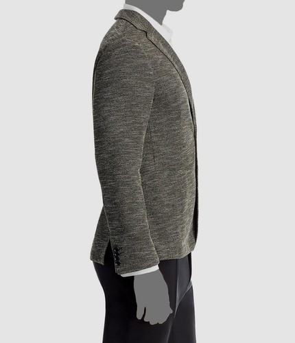 Hugo Boss Men's Green Soft Construction Slim-Fit Sport Coat Jacket Size 42L - Picture 2 of 3