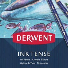 Derwent Inktense Permanent Colour Pencil | 72 Options | Low Additional Ship