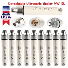 1-10 Dental Ultrasonic Piezo Scaler Handpiece LED For Woodpecker EMS Cavitron