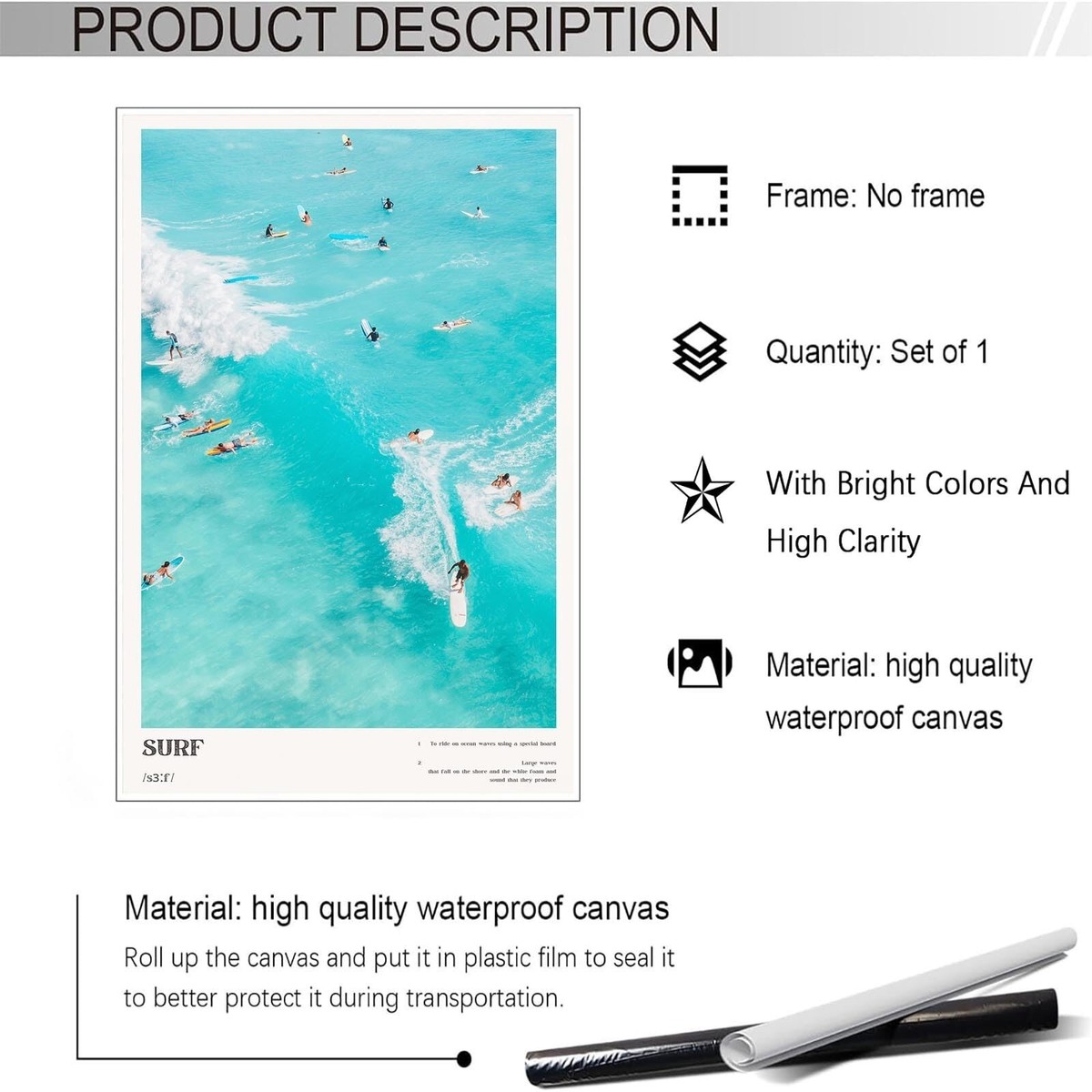 Society6 ケース Emerald Blue wave Summer Sea Beach text Ocean Waves Border Clipart, Watercolor Wave PNG Bundle