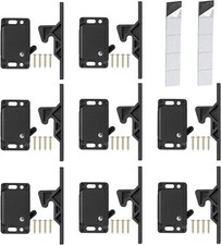 8 Pack Cabinet Door Latch/RV Drawer Latches 8 Pull Force Latch Holder for Home