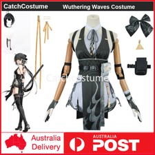 Anime Game Wuthering Waves Female Rover Costume Women Drifter Halloween Outfits