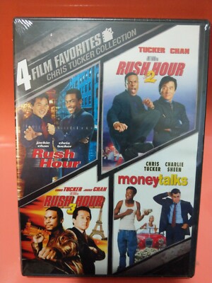 4 Film Favroties: Chris Tucker Collection (DVD, 2017, 4-Disc) Rush Hour comedy 