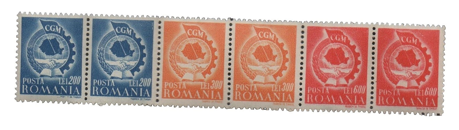 En excelente estado nunca abisagrado/estampillada sin montar o nunca montada rumano varios sellos