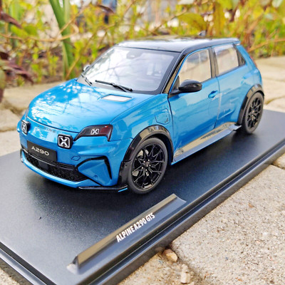 AUTO SOLIDO ALPINE A290 GTS ALPINE BLAU 2024 1:18 NEU BOX FEBRUAR 2025