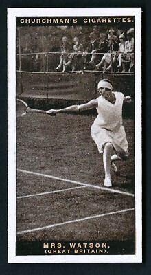 CHURCHMAN - RASENTENNIS - #48 MRS WATSON