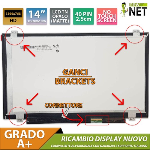 Display LCD 14.1″ Per Acer Aspire 3684WXMI – Siliconvalleystore – LTN141W3_145
