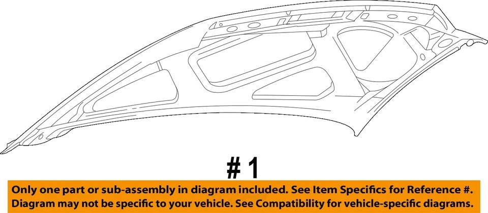 Used Hood fits: 2006 Ford F250SD PICKUP Grade A - Изображение 4 из 4