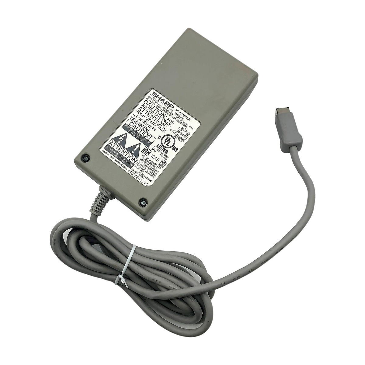 Authentic SHARP AC/DC Power Adapter UADP-A009WJPZ 12V 4.5A 10-pin