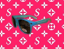 BLUE Men's Women's AMEX Classic Retro Sunglasses Glasses Baby-Blue Beach
