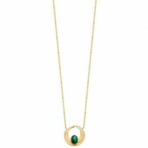 Bague ethnique en argent avec Malachite Verte Carrée