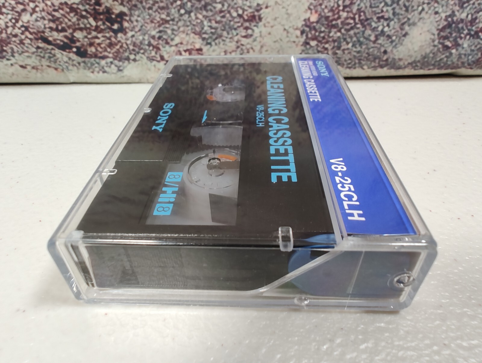 Sony 8mm/Hi8/Digital8 Camcorder Video Head Cleaning Cassette (V825CLH