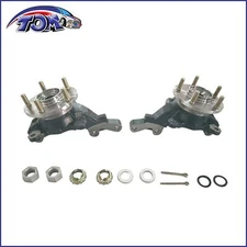 2PCS Front Steering Knuckle & Wheel Bearing Hub Assembly for 07-12 Dodge Caliber