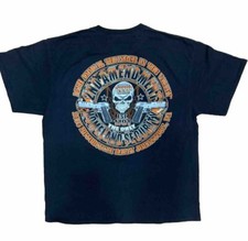Motorcycle Biker Tee, XL, Never worn