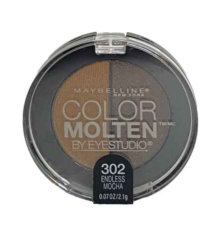 MAYBELLINE Color Molten EYE SHADOW DUO ~ ENDLESS MOCHA #302 ~ NEW SEALED