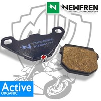 BremsbeläGe Hinten Newfren Kawasaki Kxt Tecate A1 250 1984