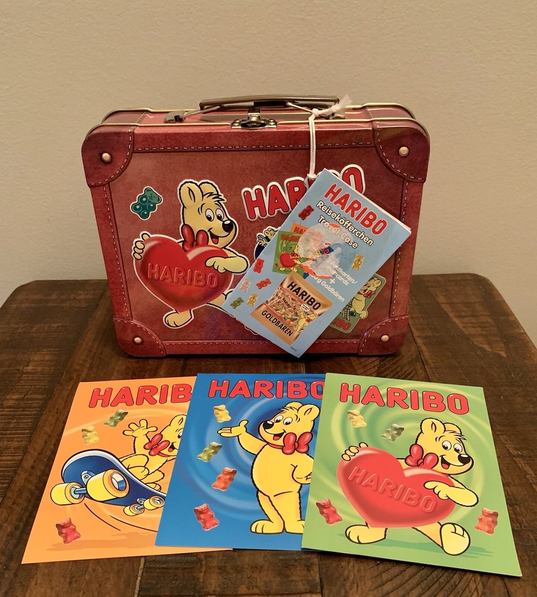 Haribo 2015 Metal Travel Case Reisekofferchen GOLDBAREN With