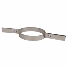 Chimney Flue Top Clamp Flexible Stove Liner Galvanised Wood Burning Multifuel
