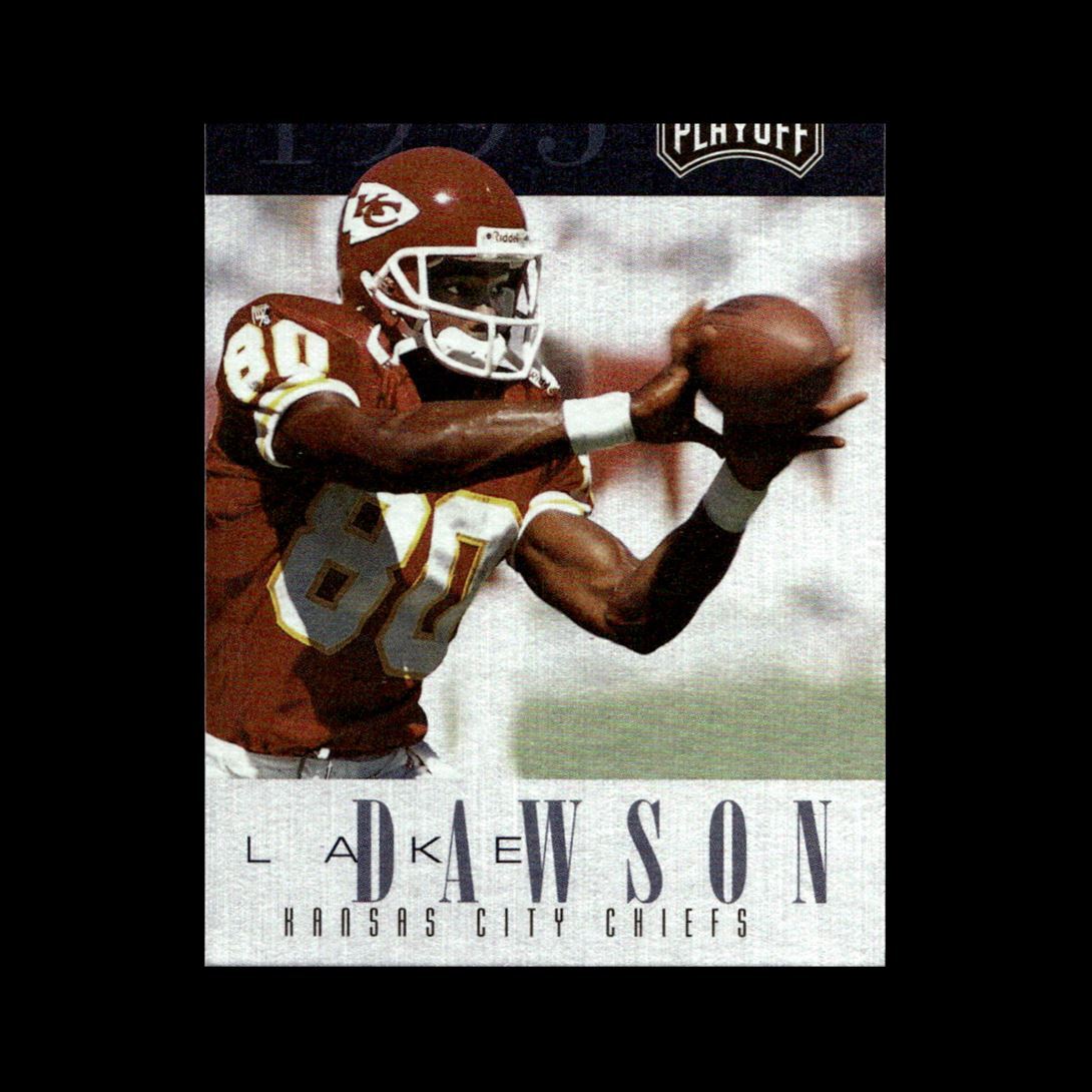 Lake Dawson 1995 Playoff Contenders Kansas City Chiefs #53 Set Break GM