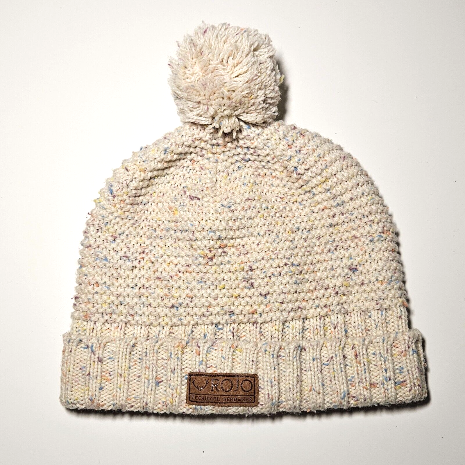 Fleece-Lined Rojo Winter Beanie for Ski Snowboard Size M  -image