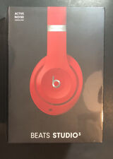 Beats A1914 Studio 3 Wireless Over-ear Headphones Red for sale online