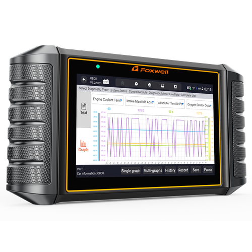 FOXWELL NT710 Bluetooth OBD2 Scanner For VAG Car ECU CODING Bidirectional Tablet - Foto 14 di 14