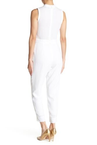 Mono para mujer Bebe blanco brillante cuello simulado con ojo de cerradura L91818 talla 12 - Imagen 2 de 2