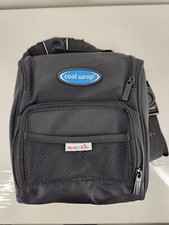 Small Munchkin cool wrap diaper bottle bag black  Refreezable Cold Pack