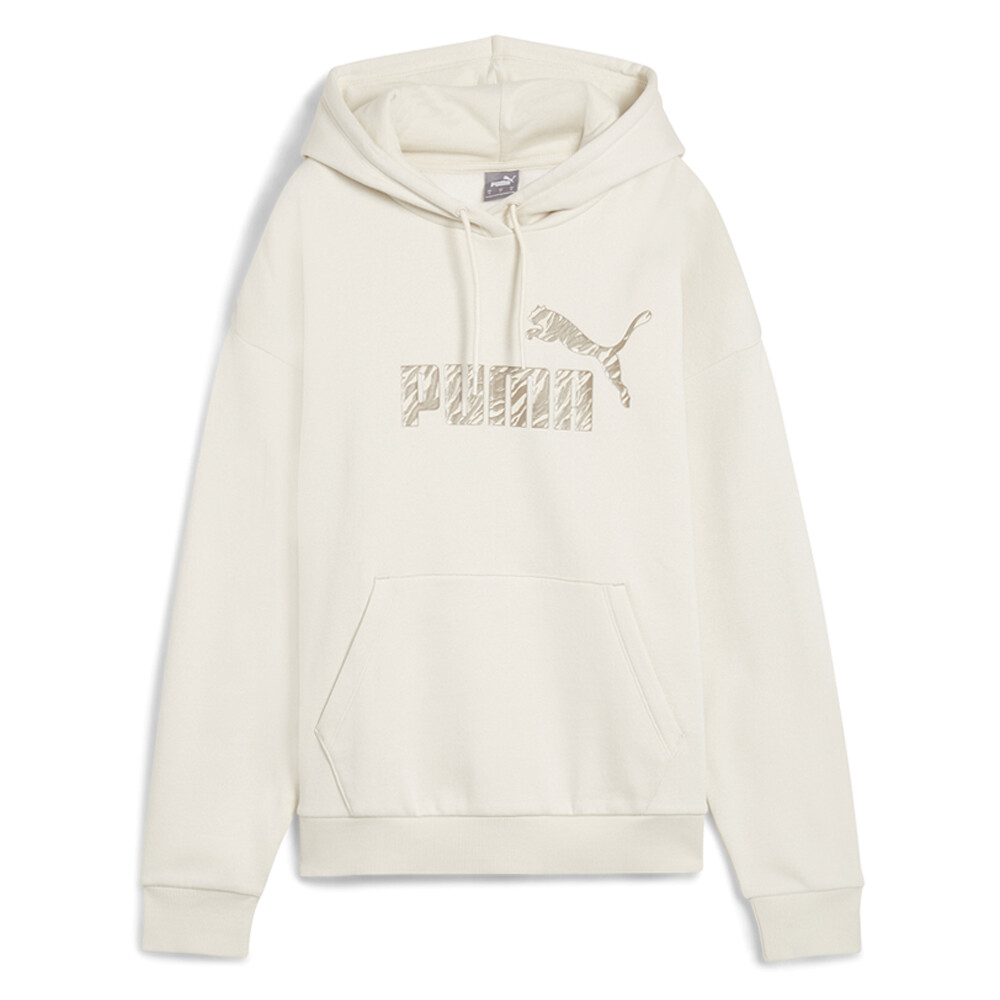 Puma Essentials + пуловер с капюшоном в виде животных, женская повседневная верхняя одежда Off White 681492